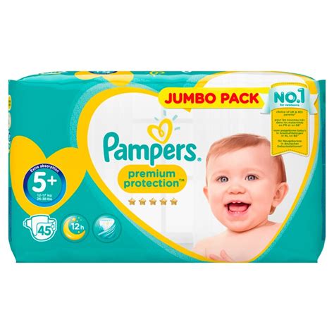 Køb Pampers Premium Protection Str 5 12 17 Kg Jumbo Pack Billigt Her