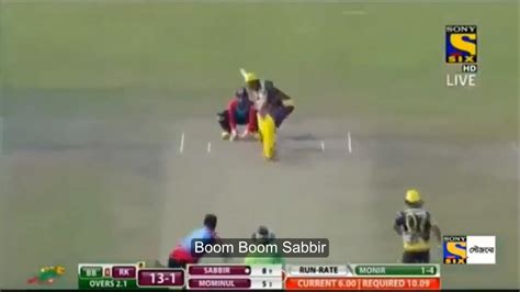 Boom Boom Batting Of Sabbir Rahman Today At Bpl T20 Match Youtube