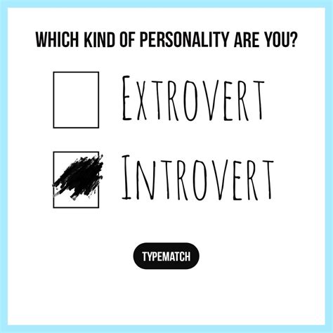 Extrovert Vs Introvert Chart