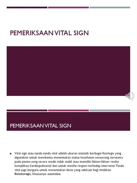 Chap 1 Pengukuran Vital Sign Antropometri Nyeri Pdf