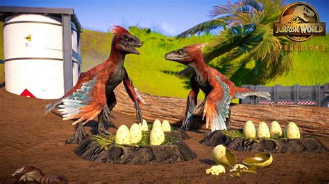 Pyroraptor Nests In An Restricted Area Jurassic World Evolution 2 Youtube