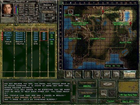 Jagged Alliance Wildfire Screenshots For Windows Mobygames