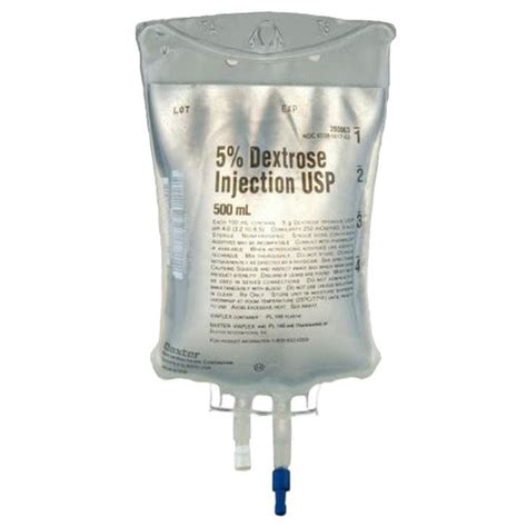 Dextrose Iv Bags Hydration And Metabolic Support Aid — Mountainside Medical