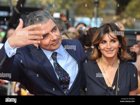 Rowan Atkinson and Lily Atkinson Johnny English - UK film premiere held at the Empire Leicester ...