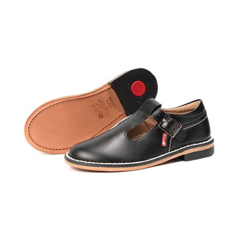 Zapato escolar para niña Rilo 0852 110 negro