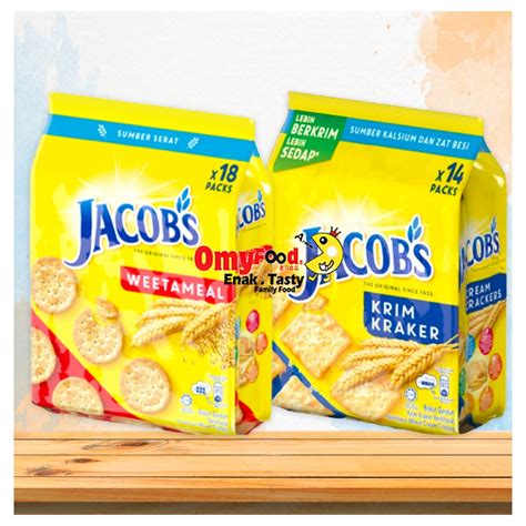 502g 504g Jacob S Biscuits Cream Crackers Weetameal OmyFood