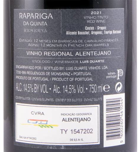 Rapariga Da Quinta Reserva Red