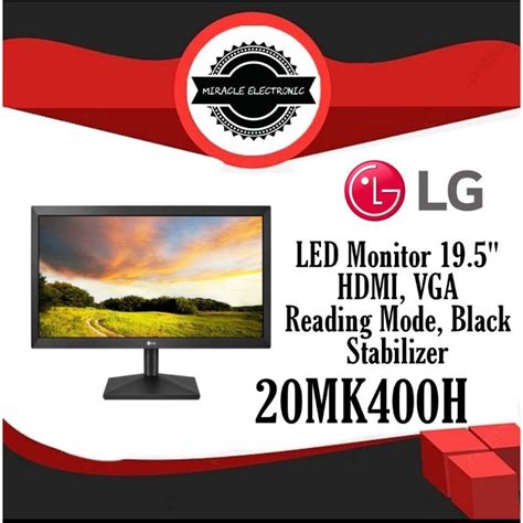 Jual Lg Mk H Led Monitor Inch Hdmi Vga Shopee Indonesia