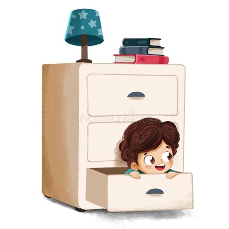 Child Hiding Stock Illustrations 1474 Child Hiding Stock