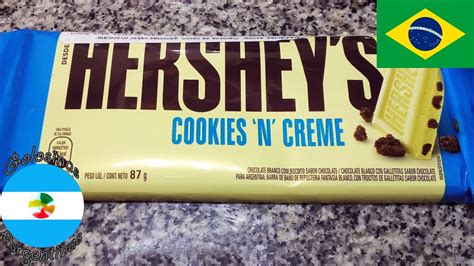 Hershey S Cookies N Creme Chocolate Blanco Con Galletitas Sabor