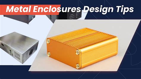 Electronics Metal Enclosures Design Tips Product Designers Must Know