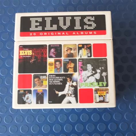 Elvis Presley 20 Original Albums Cd Box Set Sony 2012 Mint Eur 86 08