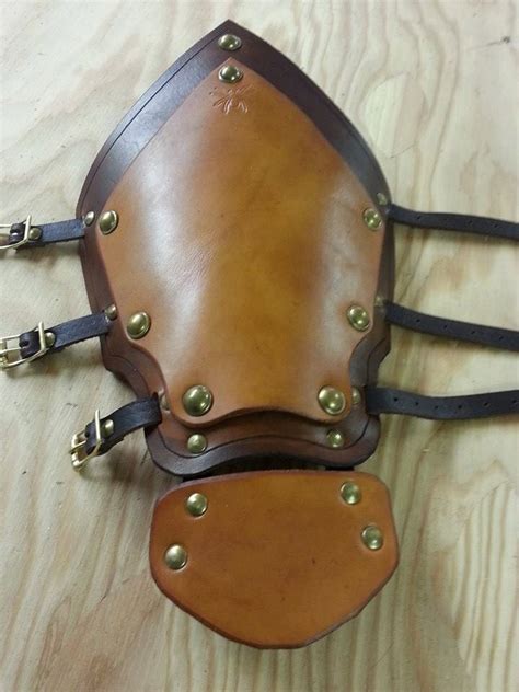 Leather Armor Layered Gauntlets Leather Gauntlets LARP Armor Cosplay ...