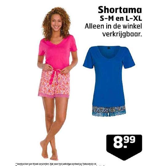 Shortama Aanbieding Bij Trekpleister 1folders Nl