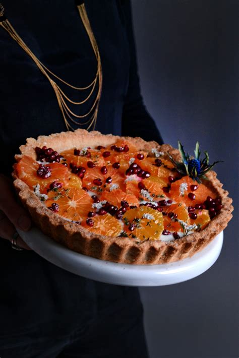 Tarte V G Talienne Sans Gluten Au Yaourt Et Oranges Sanguines