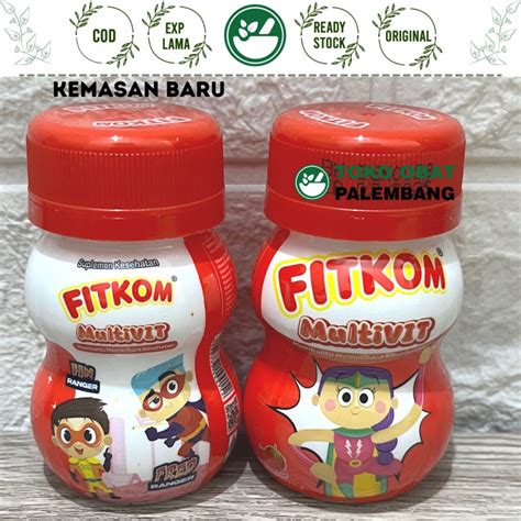 Jual Fitkom Tablet Hisap Multivitamin Anak Isi Permen Hisap Fit Kom