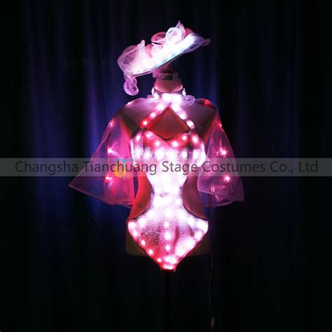 Popular Led Luminous Exotic Dancewear Pole Dancewear Lingerie Sexy Stripper Outfits Buy