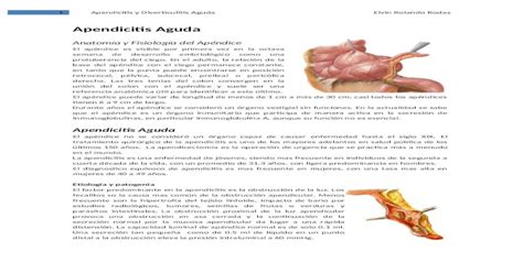 Apendicitis Aguda Y Diverticulitis DOCX Document