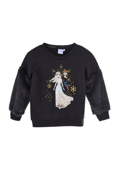 Disney Frozen Sweatshirt Eiskönigin Anna And Elsa Pullover Langarm Pulli