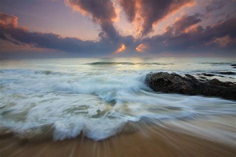 1080x1920 Seashore Nature Hd Clouds Dusk Evening Sky Sunset