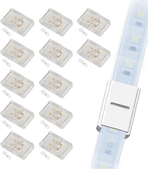 Goochan Pin Led Connector For Mm Wide Ip Single Color Led Strip