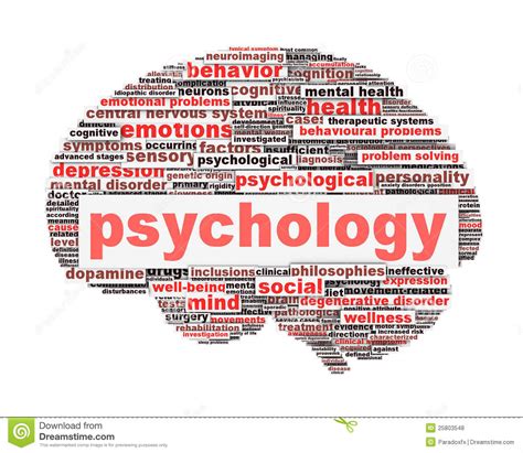 Psychology Symbol Design Isolated On White Royalty Free Stock Photos - Image: 25803548