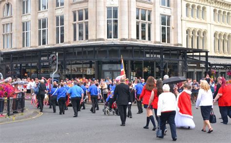 Orange Lodges Parade Through Southport This Morning Video Of The