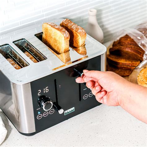 Bella Pro Series 4 Slice Digital Touchscreen Toaster Only 3999