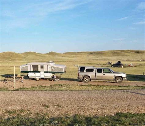 Grasslands National Park Canada Pick Up And A Pop Up