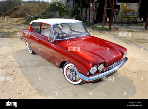 Ford Consul Capri British Custom Car Hotrod Stock Photo Royalty Free