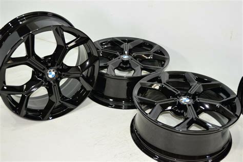 19 BMW X3 X4 Black OEM Wheels Rims Factory OEM 693 19 In 2019 2020