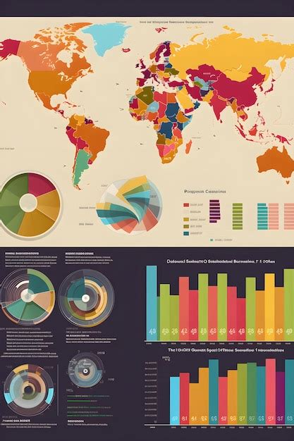 Premium Photo Detailed Infographic Visualisation Of Demographic