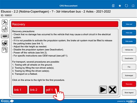 New Crash Recovery System Software Update Moditech