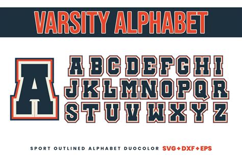 Modern Varsity Font Svg Modern Fonts Font Bold Font Varsity Letters