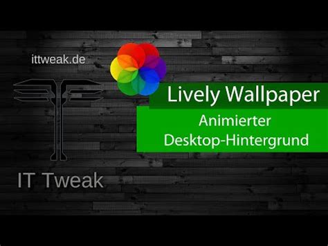 Windows Animierte Hintergr Nde Live Wallpaper Mit Lively Youtube