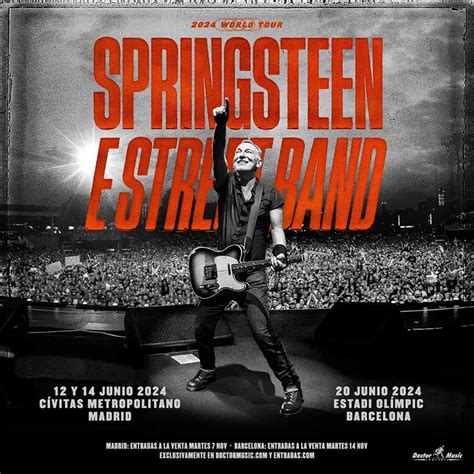 Bruce Springsteen Regresa A Madrid Y Barcelona En Dirty Rock