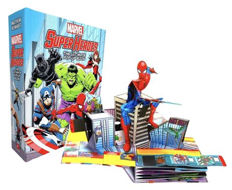 Marvel Super Heroes The Ultimate Pop Up Book Matthew Reinhart St Ed