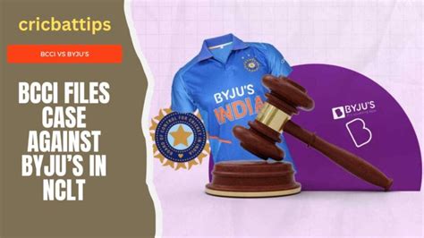 Bcci Files Case Against Byjus In Nclt Over Unpaid Dues Of Cr