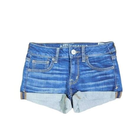 American Eagle Outfitters American Eagle Size 2 Super STRETCH Denim Shorts NWT | Grailed