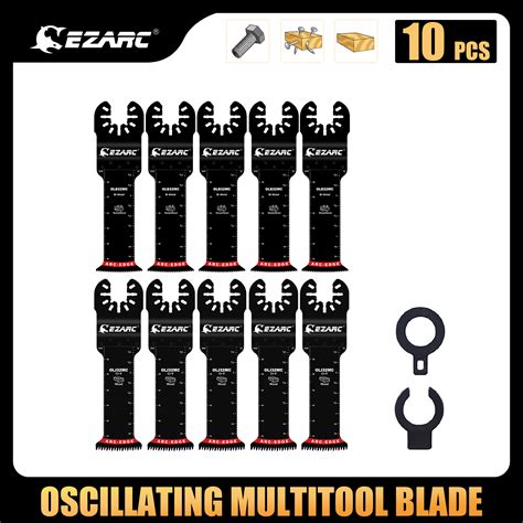 Ezarc Oscillating Saw Blades Pcs Extra Long Reach Arc Edge