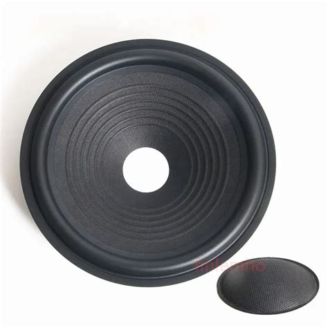 1pc Speaker Woofer Paper Cone 8 Inch 10 Inch Rubber Surround With Dust Cap Repair Kit