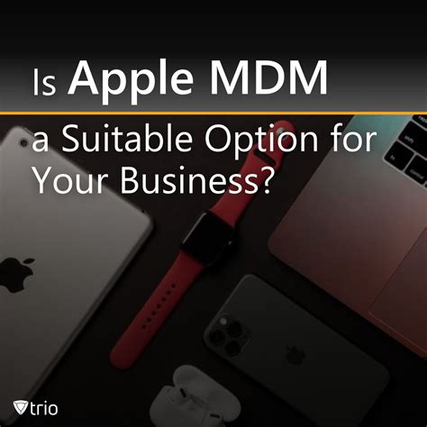 How Apple MDM can benefit your business | Trio posted on the topic ...