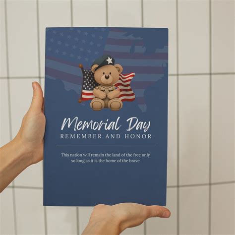 Memorial Day Png Memorial Day Teddy Bear Memorial Day Shirt Etsy Ireland