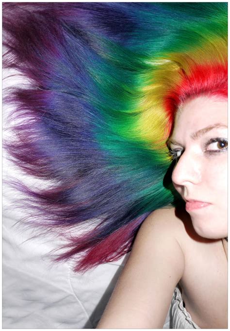 Rainbow Hair By Lizzys Photos On Deviantart