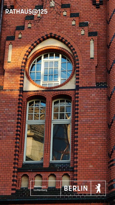 Rathaus Fassade 10 Fassade Und Fenster Des Lichtenberger R