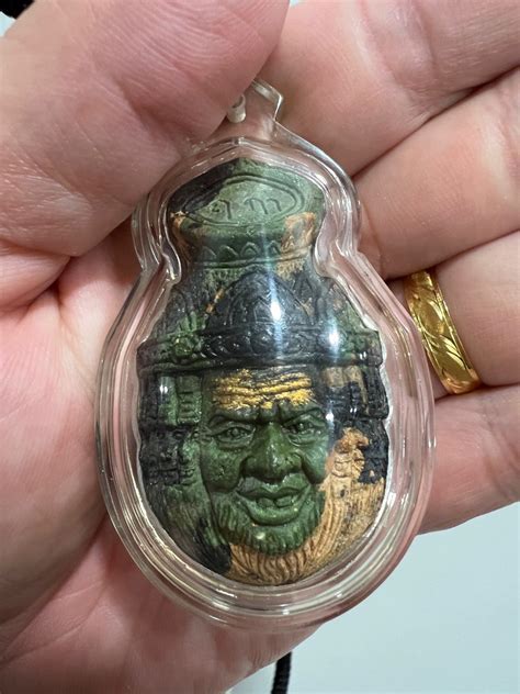 Thai Amulet 1st Batch Lersi Gao Na 9 Faced Lersi Rian By LP