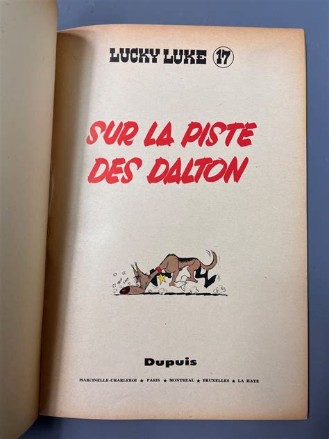 Morris Lucky Luke Sur La Piste Des Dalton EO 1962