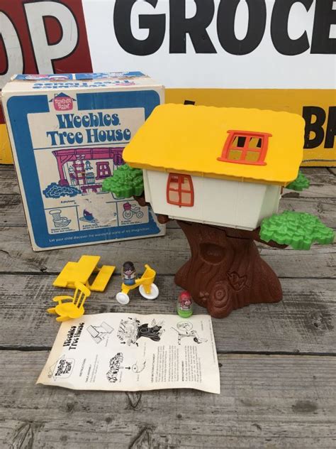 70s Vintage Hasbro Romper Room Weebles Tree House B197 2000toys