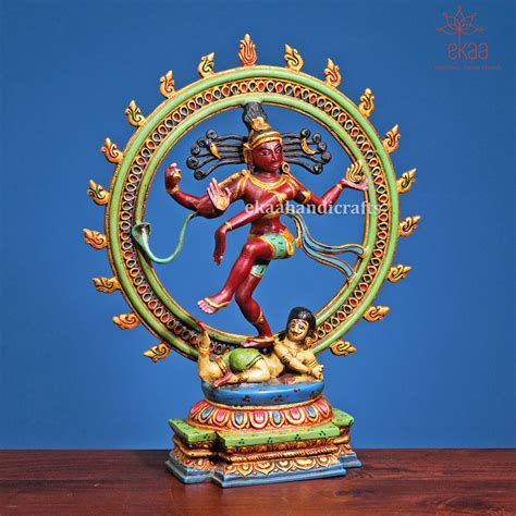 Brass Dancing Shiva Nataraja Statue Ekaa Handicrafts