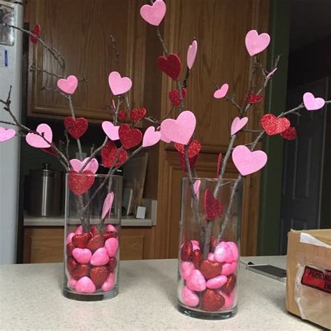 Diy Valentines Day Centerpieces For Party Sweetheart